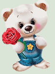 Polar Bear - Rose by cutecolorful
