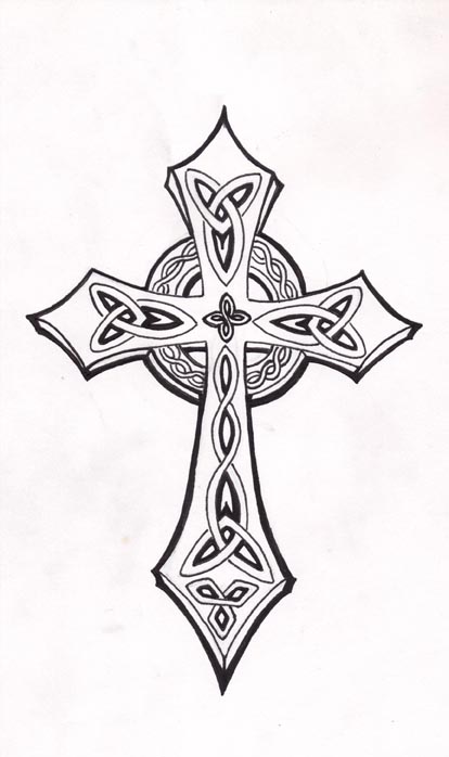 Celtic Cross by Mouse---7 on DeviantArt