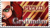 Gryffindor Stamp by OtterAndTerrier