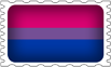 Bisexual Pride Stamp by lovemystarfire