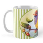Gouldian Finch Realistic Painting Mug