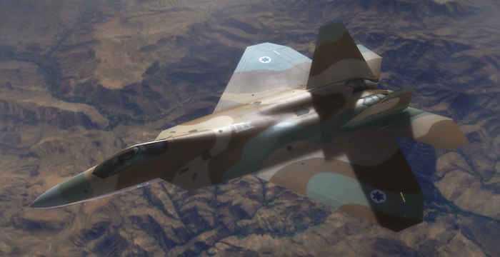Resultado de imagen para F-22 + israel