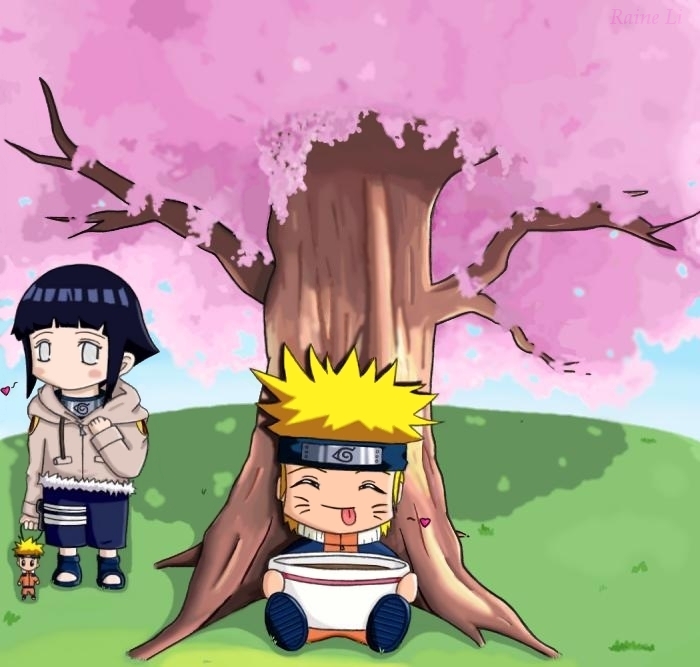 Naruto and Hinata Chibi by RaineLi on DeviantArt