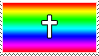 Gay Christian Stamp by The-Clockwork-Crow