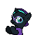 Clapping Pony Icon - Nyx Clothed