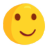 Messenger Slightly Smiling Face emoji