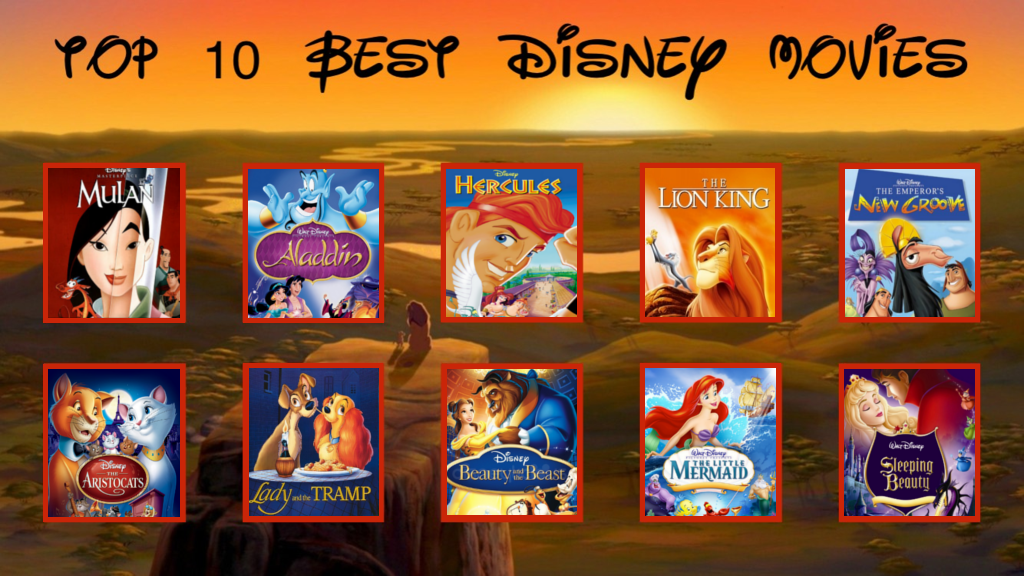 Top 10 Favorite Childhood Disney Movies by PurfectPrincessGirl on ...
