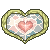 Twilight Princess Piece of Heart Avatar Icon by Shattered-Earth