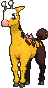 Girafarig by pokemon3dsprites
