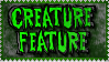 Creature Feature Fan - Stamp by AngelOfTheWisp