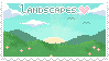 Landscapes Stamp by Cychrom