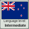 New Zealand English language level INTERMEDIATE by TheFlagandAnthemGuy