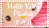 Hello Kitty Plushie Fan Stamp by WaterBlizzard