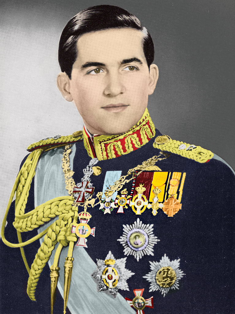 HM King Constantine II by AdmiralMichalis