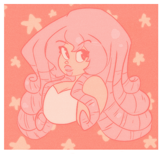 It's been a while since I've done a color palette challenge or drawn Rose so wapow Feel free to check out more on my Tumblr !