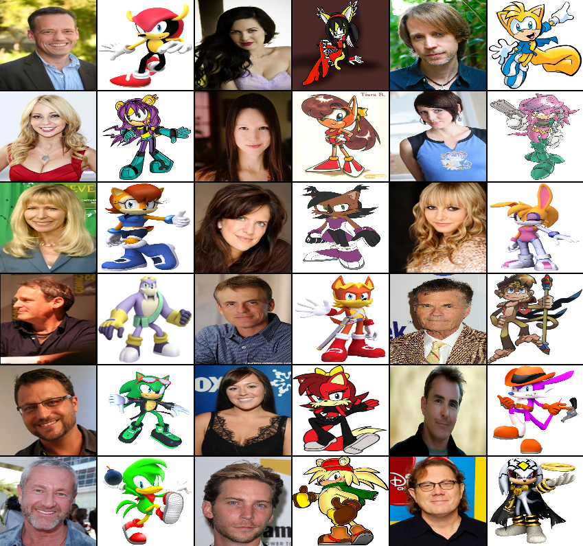 Cast Of Sonic The Hedgehog 2 Sonic Voice Sonic Leftover Character's Voice Actors by FlaminKitsune on DeviantArt