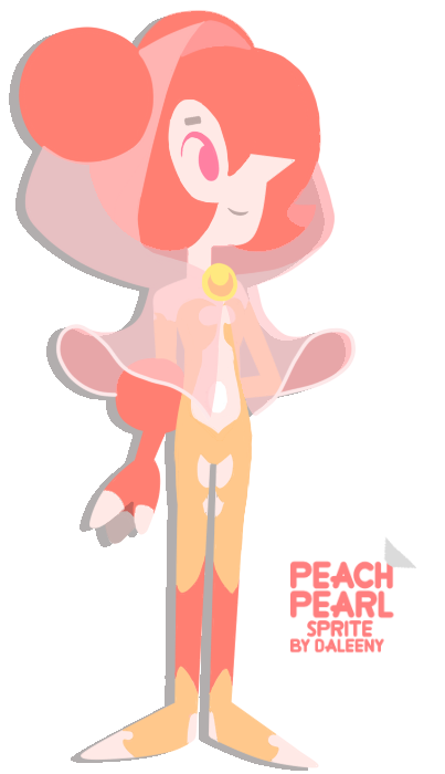 Peach Pearl STL Sprite by Daleeny