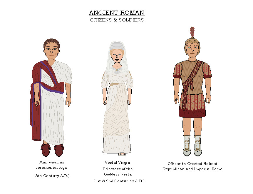 Ancient Roman Costumes 2 by AJBeals on DeviantArt