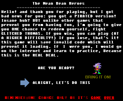 mean_bean_heroes___anti_piracy_challange_screen__by_thomasthehedgehog888-d9slotl.png