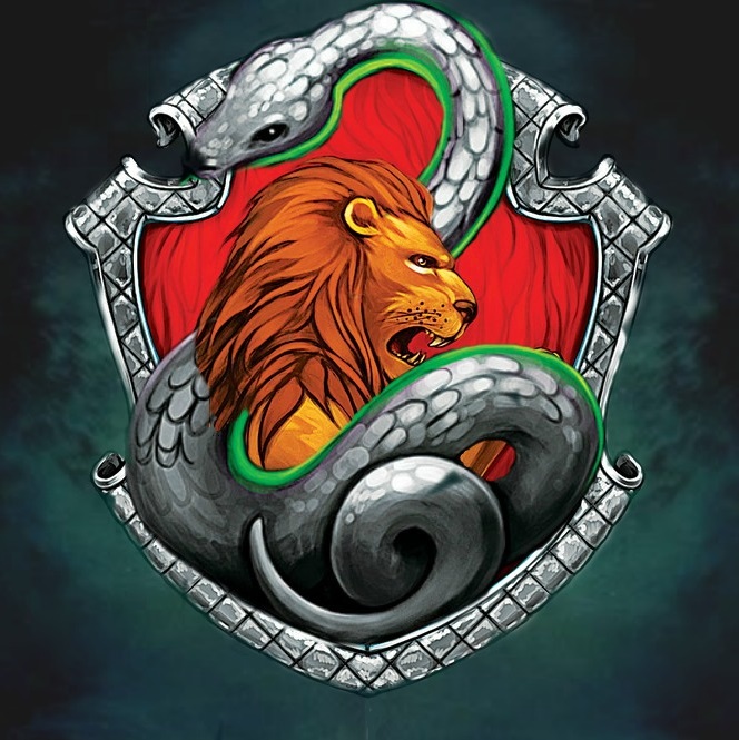 Slytherin/Gryffindor House Crest Edit by MeetYouInParisJB