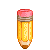 Jumping Pencil - Free Icon by etNoir