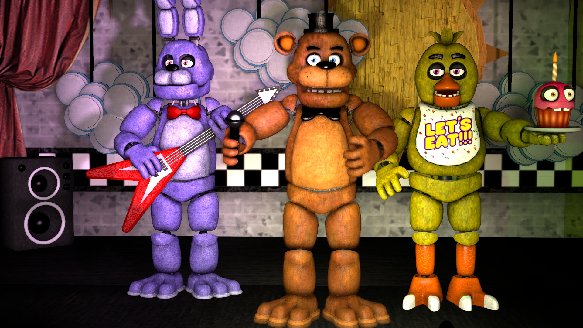 Five Nights at Freddy's Celebrate Poster by ...