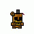 FNAF 2 - Mini Withered Golden Freddy - Icon Gif