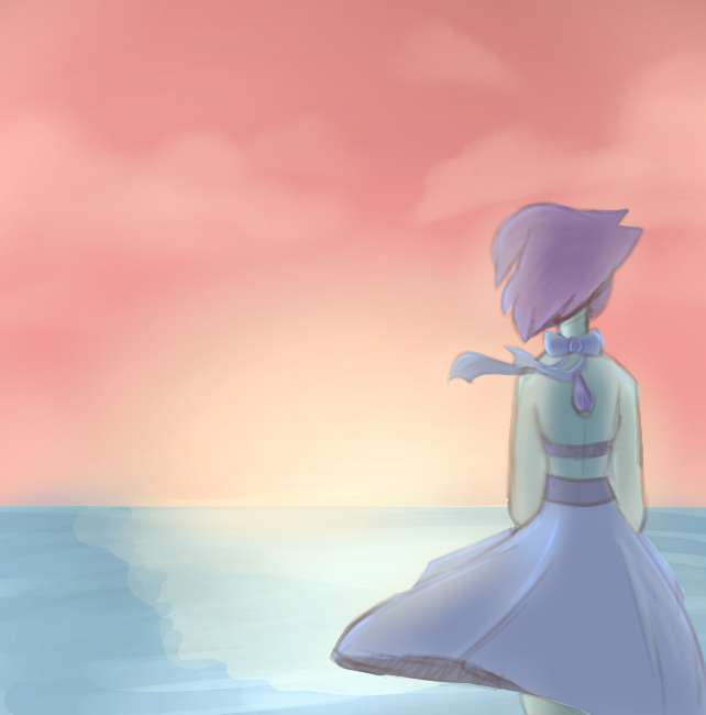 Honestly, im pretty proud of this. I didn't plan to really draw any of this, but my friend and i where doing a challenge thing so-- Love ya This is Lapis Lazuli from Steven Universe Anyway, I dunno...