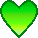 Green Gradient Heart [F2U]