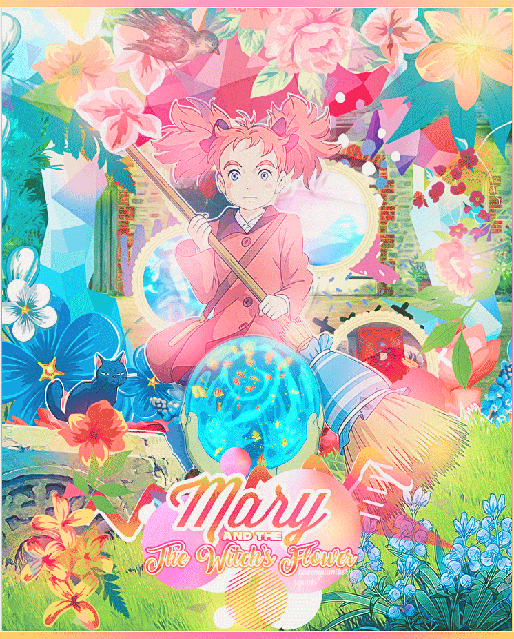 mary and the witch's flowers [GIF] _mary_and_the_witch_s_flowers__by_queenyuunikorn-dd3bkmt