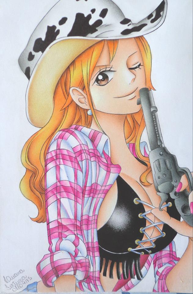Nami One Piece By Luanafortuna On Deviantart 