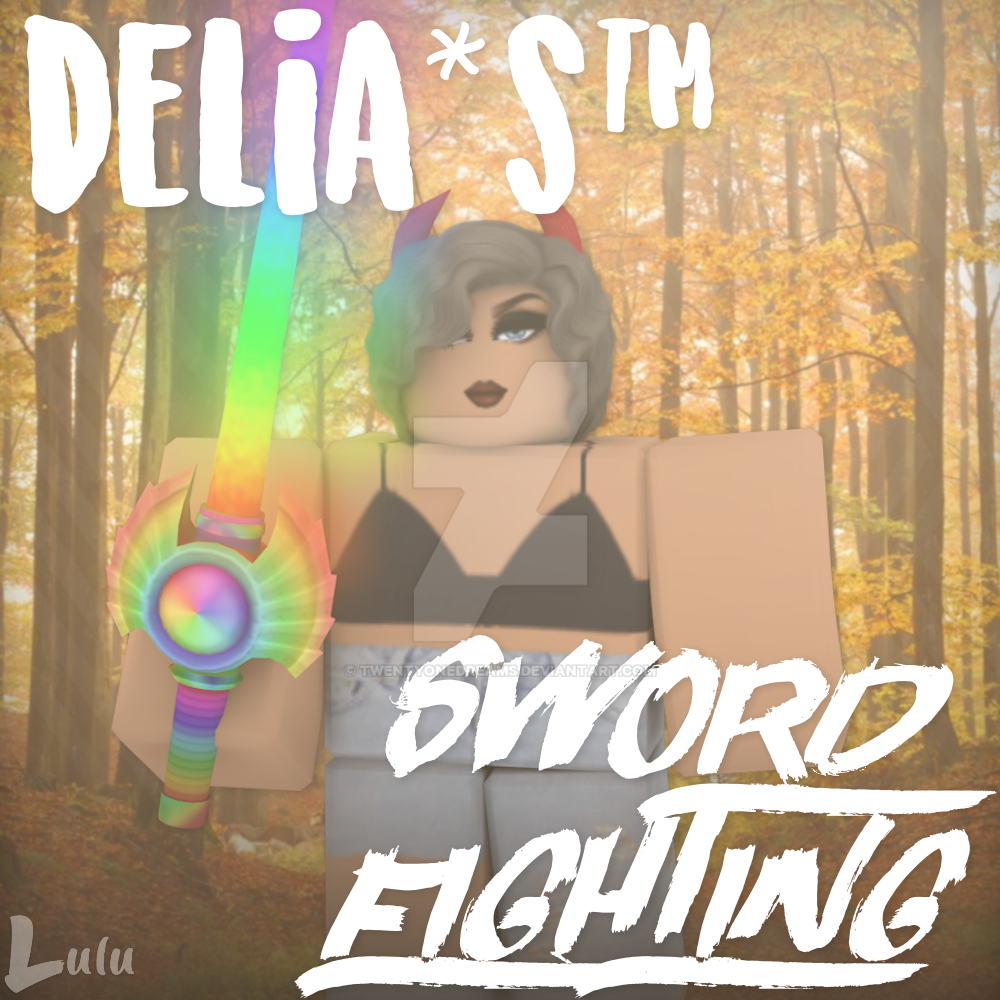 Delias Sword Fighting Logo Lulu By Twentyonedreams On Deviantart - 1 player sword fighting tycoon roblox