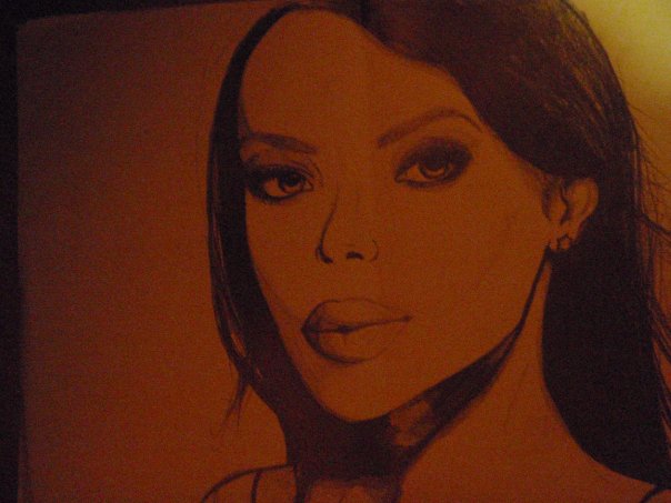 Aaliyah drawing by EvilFuckinPrincess on DeviantArt