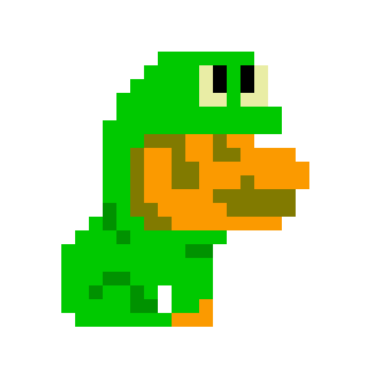 Frog Mario in Super Mario Bros by PixelArtJohn on DeviantArt