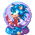 Sonic Snowglobe Icon