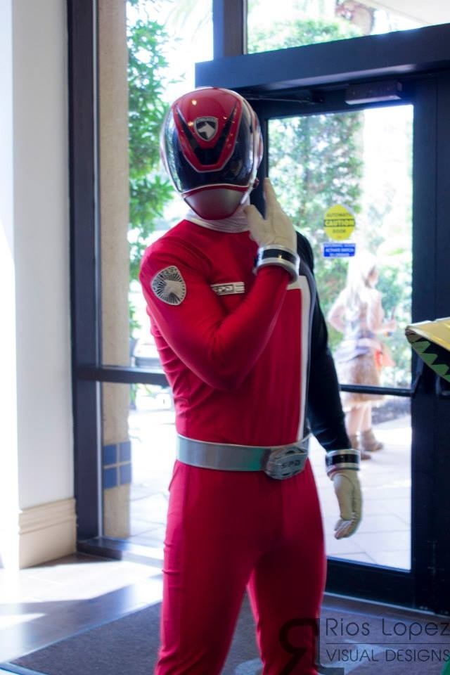 ranger Red cosplay power