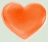 Orange Heart by cutecolorful