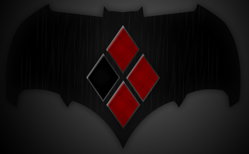 Batman-and-harley-quinn logo by markomedina51 on DeviantArt