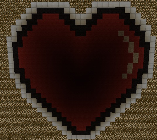 Minecraft - Heart by Kuuonn on DeviantArt