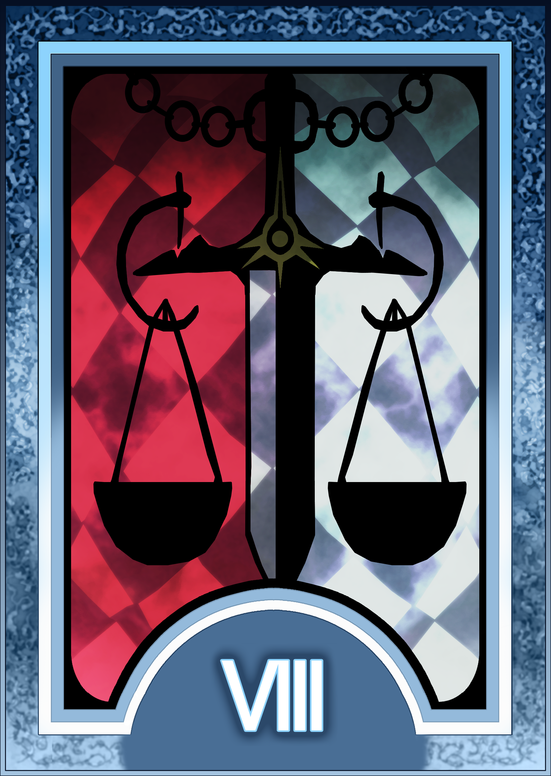 A Journal of Brief Reprieves - Cecil Erinforth's Social Links Persona_3_4_tarot_card_deck_hr___justice_arcana_by_enetirnel-d6xr783