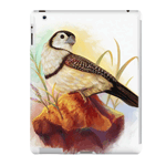 Owl Finches Realistic Painting Realistic Painting iPad Case