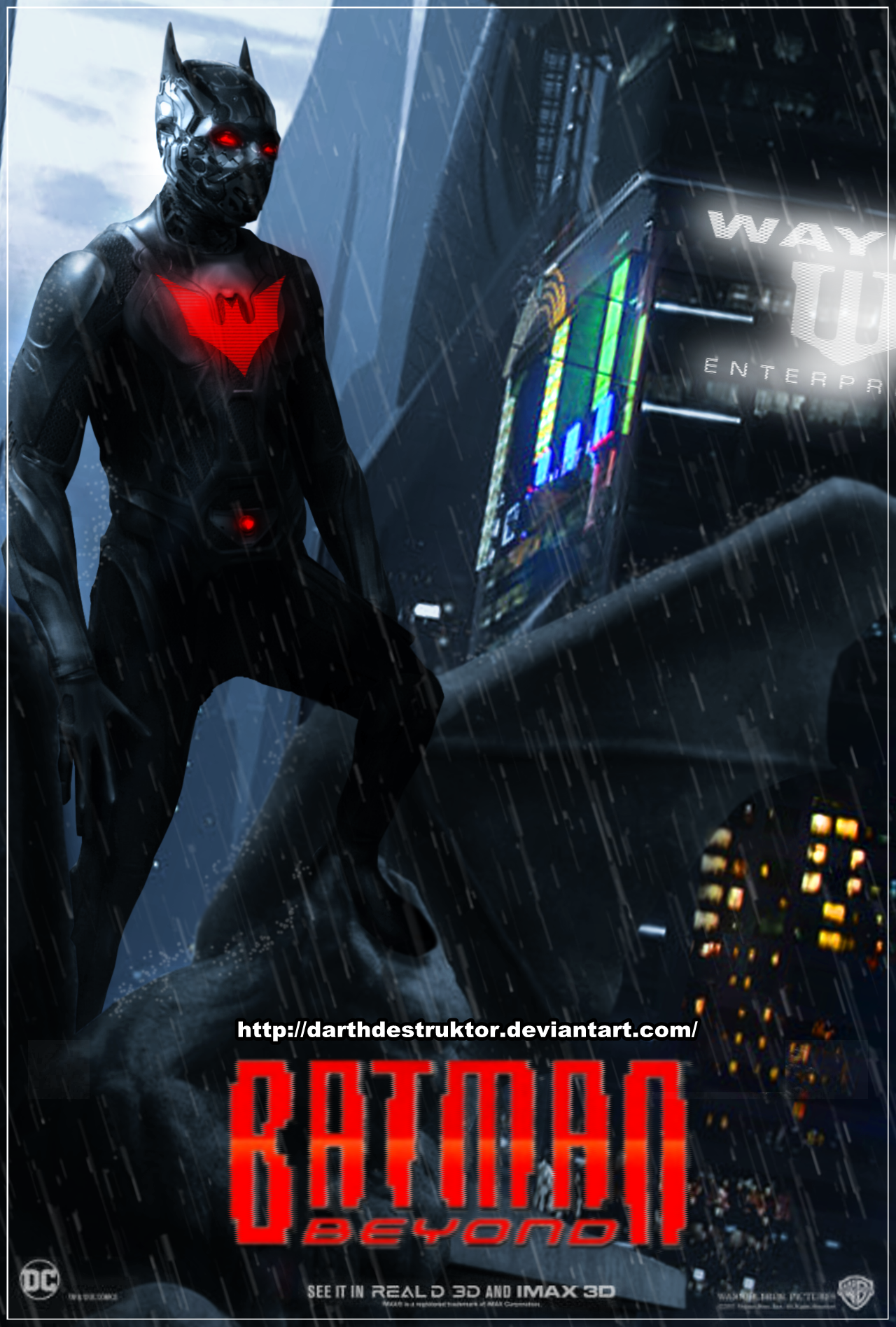 Batman Beyond movie fan made poster by DarthDestruktor on ...