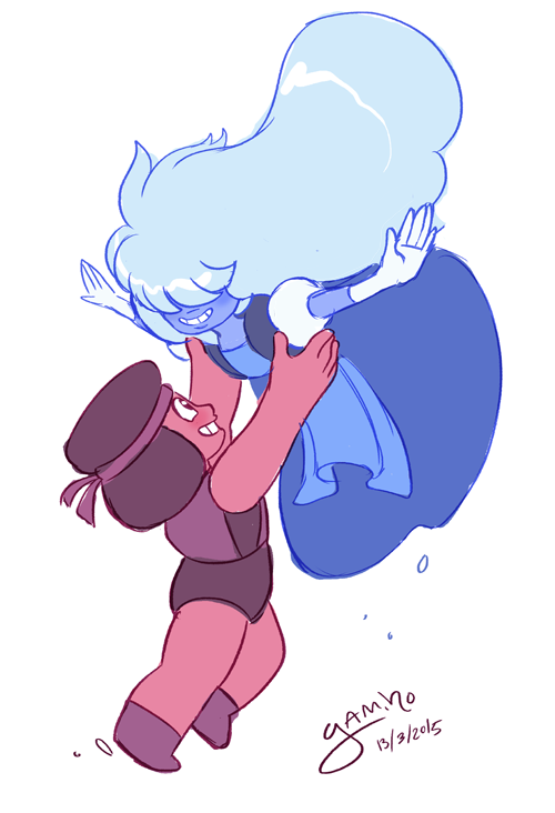A little doodle to celebrate today's Steven Universe episodes!
