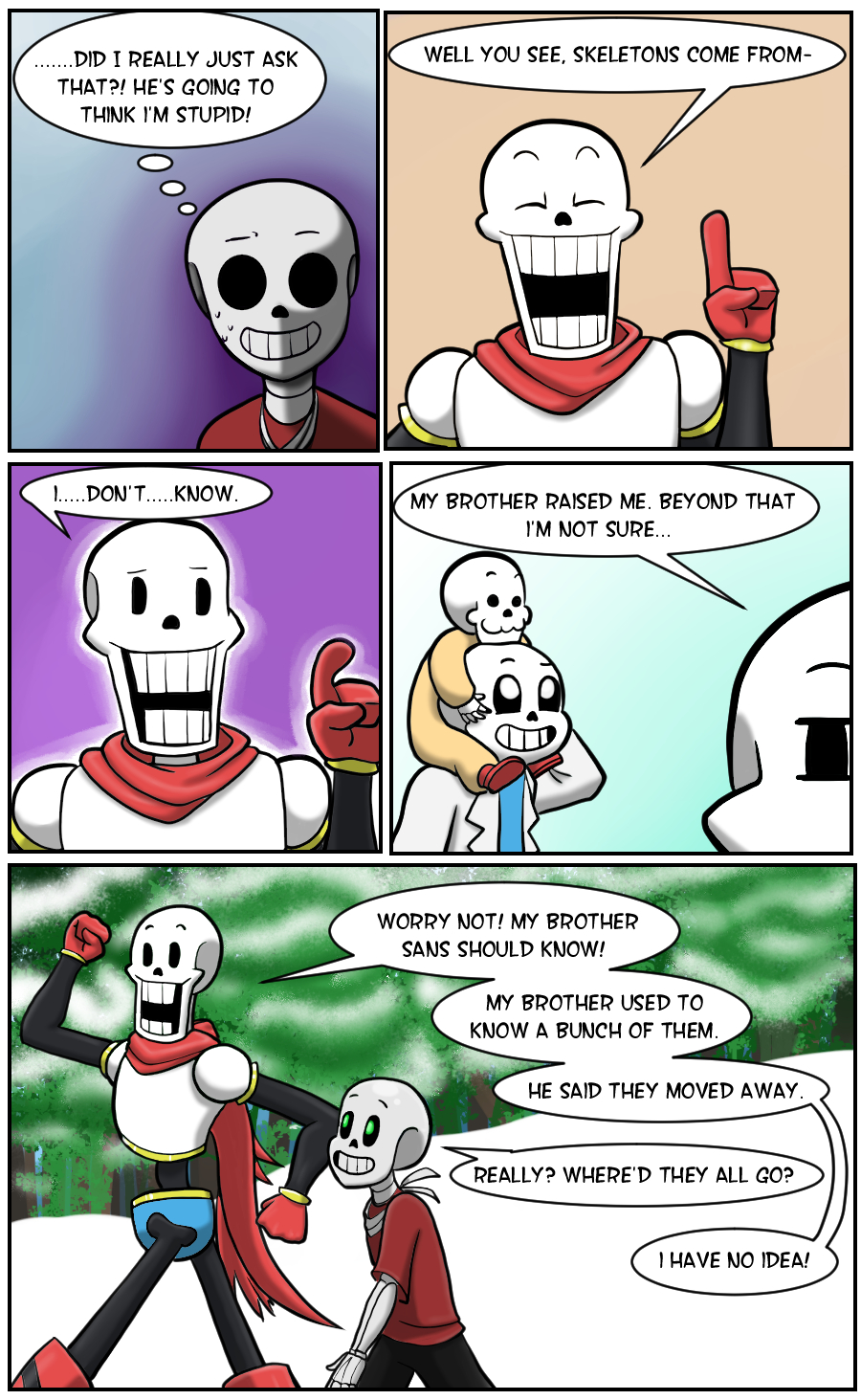 Undertale green Chapter 2 Page 10 by FlamingReaperComic on DeviantArt
