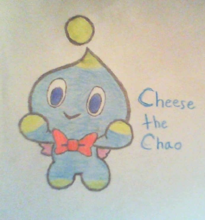 Cheese the Chao by KawaiiDeathCuddles on DeviantArt