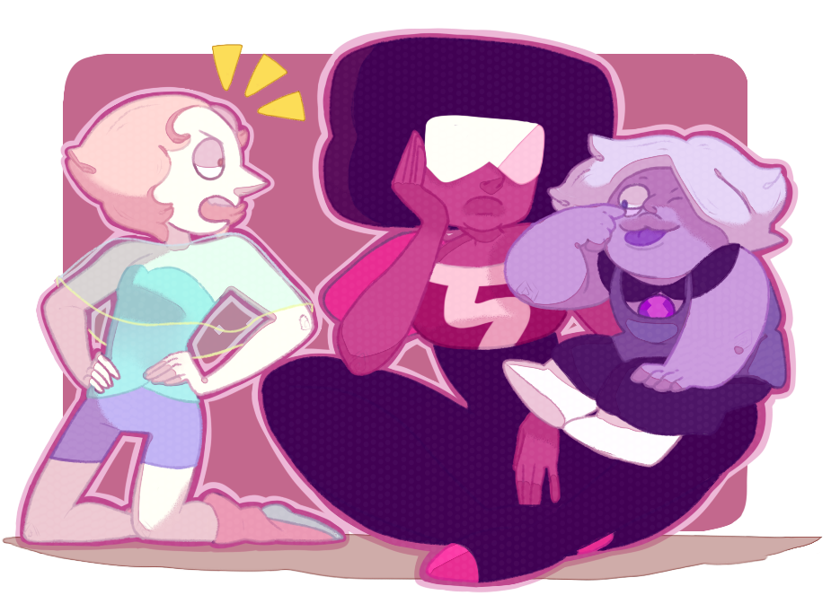 they were so cute wtf i knew i was gonna draw them eventually after i saw Story For Steven for the first time... so here they are finally! 8))) steven universe [c] Rebecca Sugar