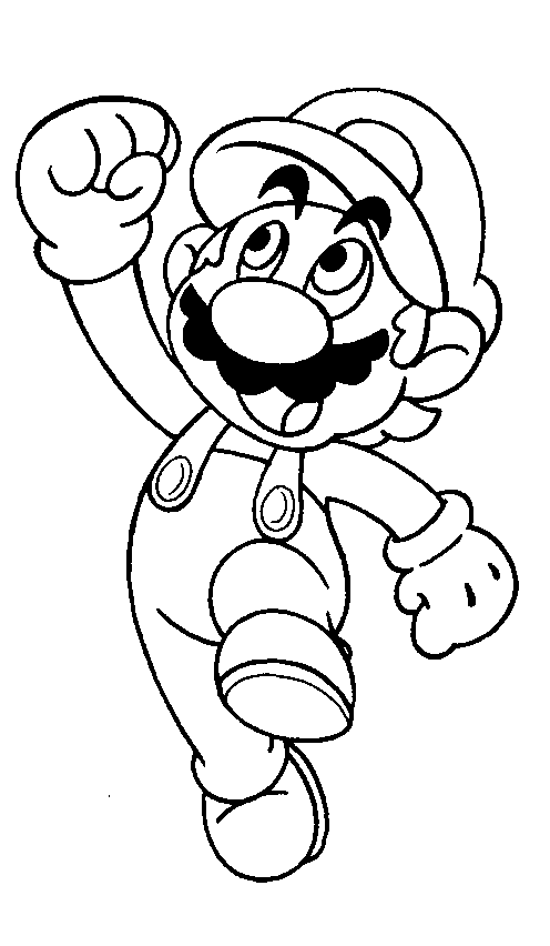 Mario Lineart by FlintofMother3 on DeviantArt
