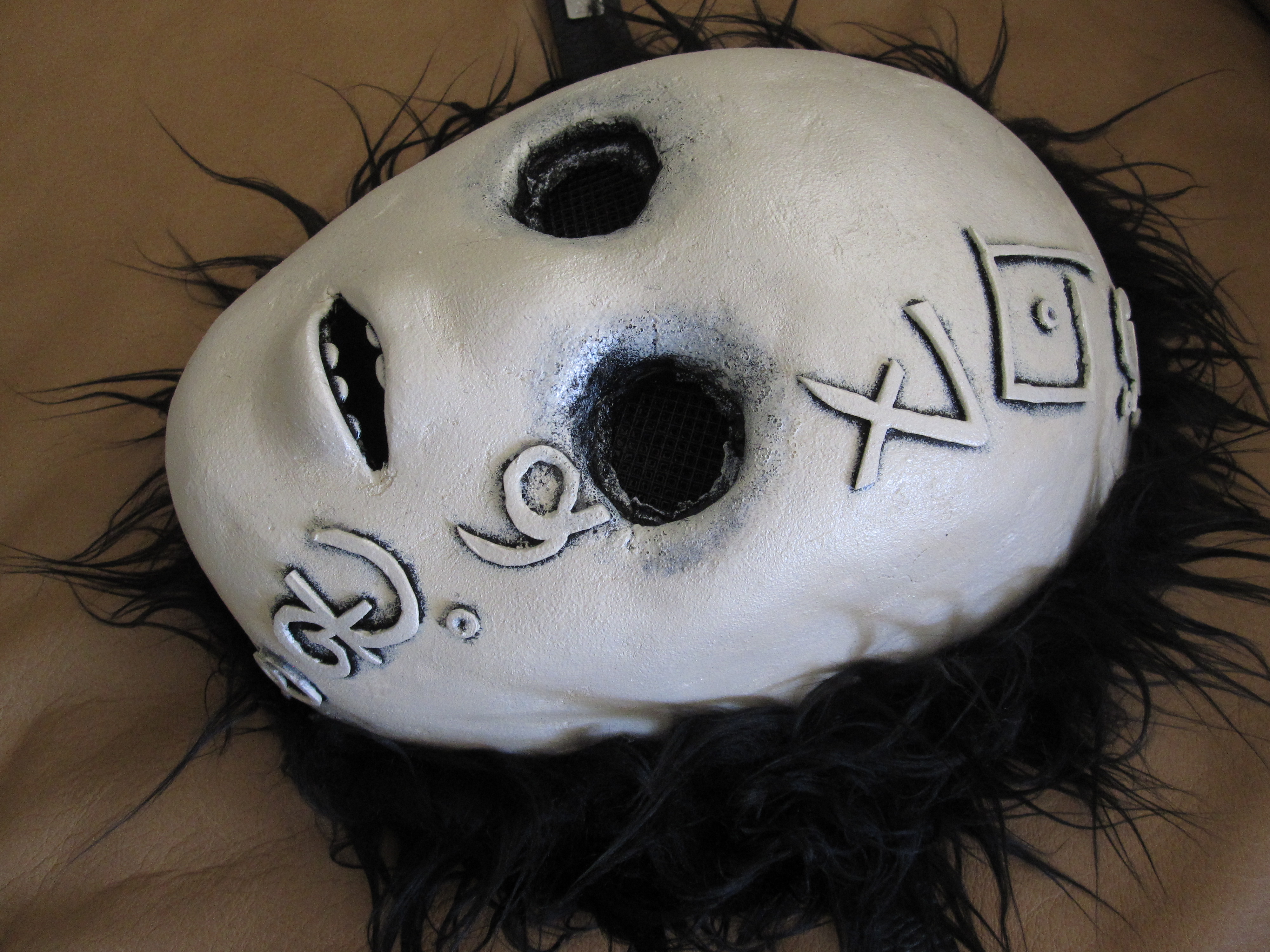 Creepy Doll Face Mask commission for Toay by Deep-Fried-Flinch on ...