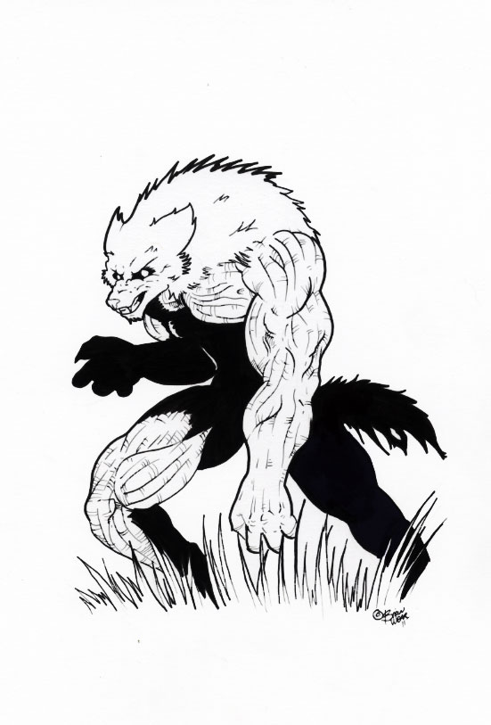 Grass Werewolf Scrunt by wolfgangcake on DeviantArt