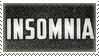 Insomnia Stamp by Fruitily